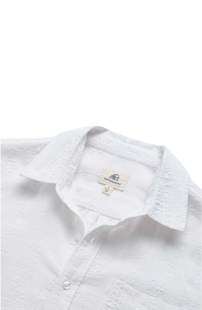 Surfside Supply Co. Joseph Textured Shirt, Alternate, color, White