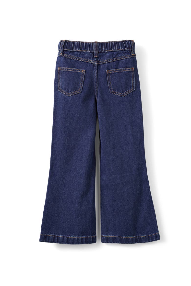 Kid's Bootleg Denim Jean, Alternate, color, Mermaid Midnight Blue