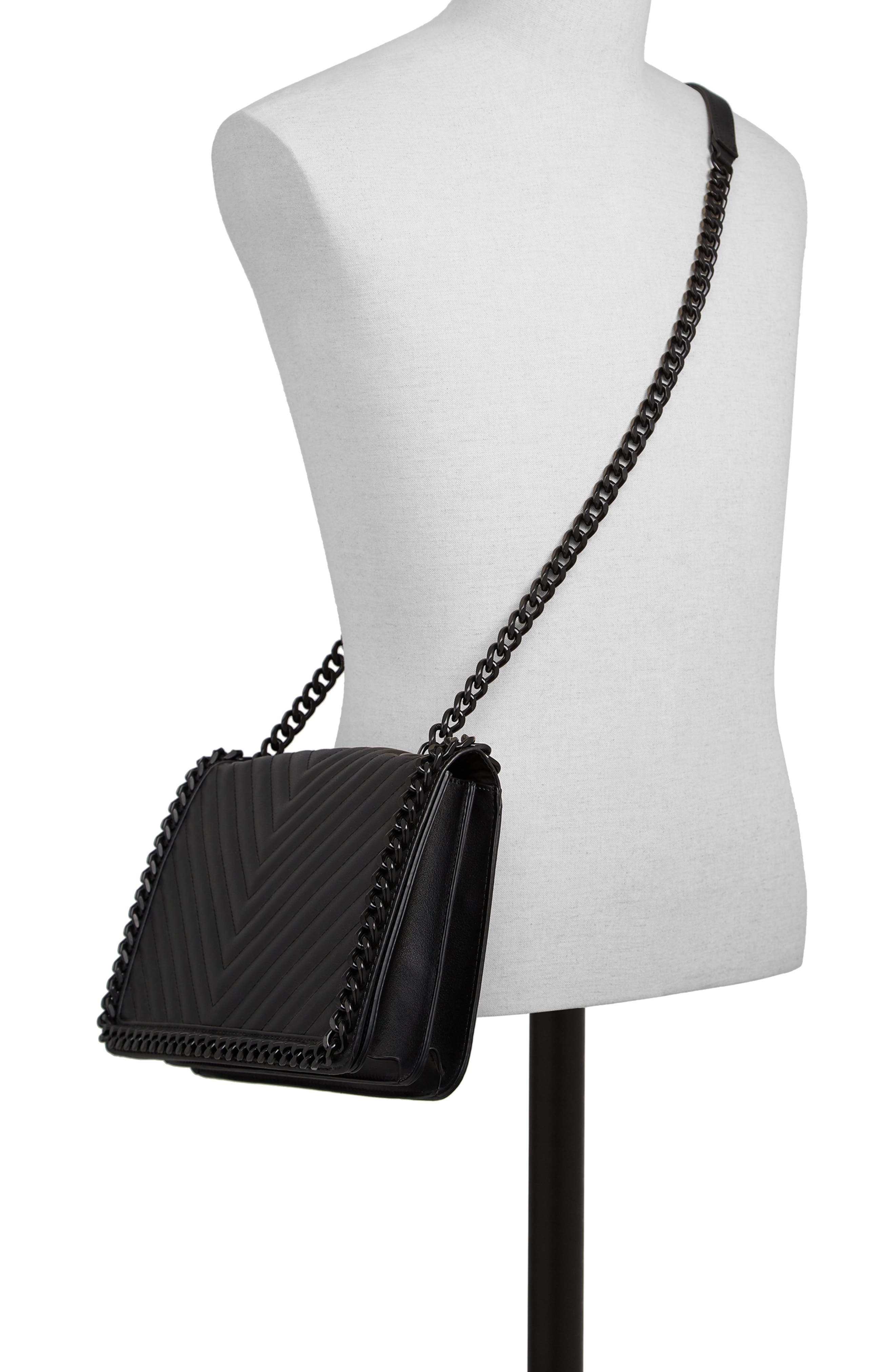 ALDO Greenwald Faux Leather Crossbody Bag, Alternate, color, 