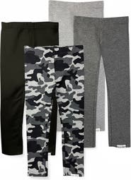 BUTTERBLU Kids' 4-Pack Layla Leggings