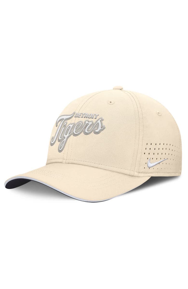 Nike Men's Nike  Cream Detroit Tigers Rise Performance Flex Hat, Alternate, color, 