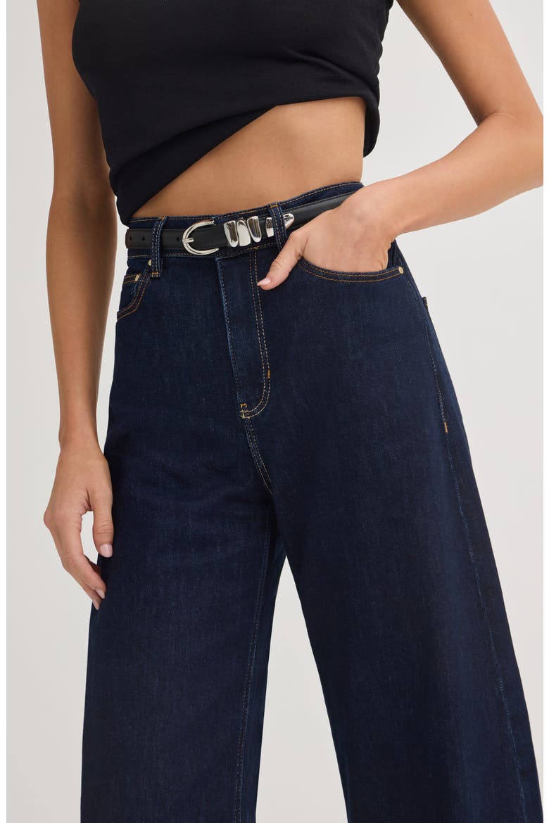 Bellagio High Waist Wide Leg Jeans, Alternate, color, CCMR-OPEN