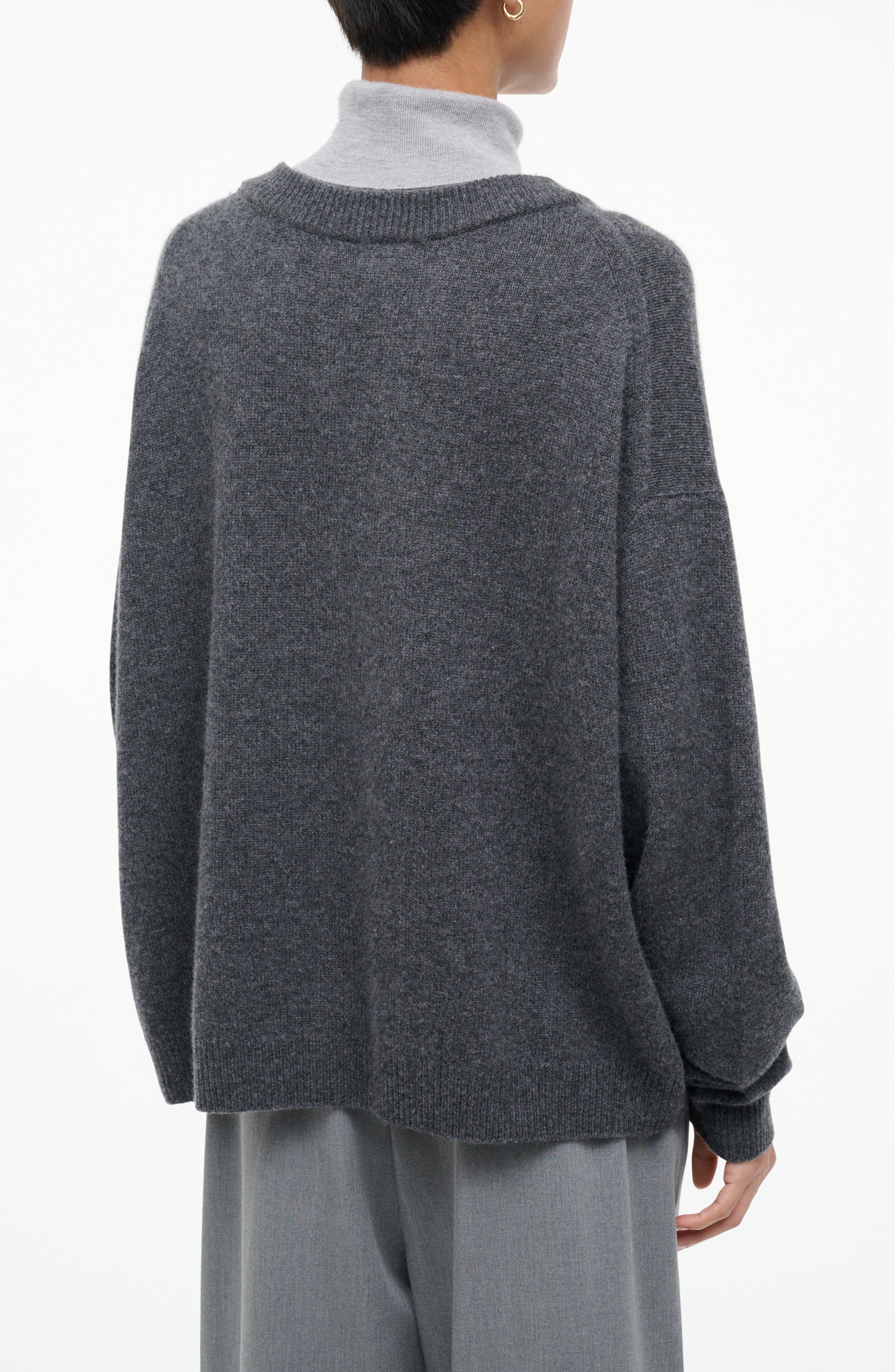 Doris Layered Look Cashmere Sweater - image 2