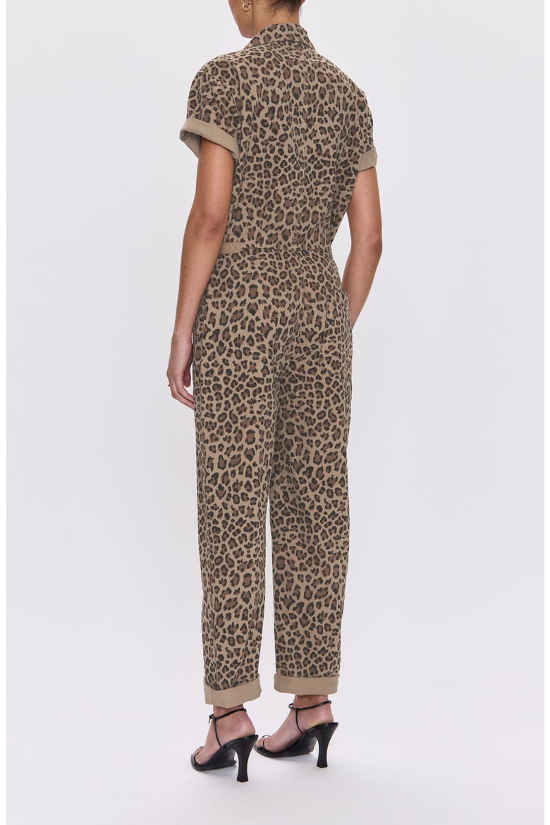 Grover Cotton Jumpsuit, Alternate, color, FELINE