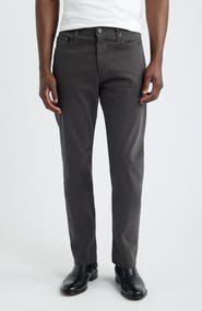 AG Everett Stretch Sateen Slim Straight Pants