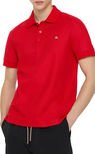 Burberry Metal EKD Cotton Polo Shirt | Nordstrom