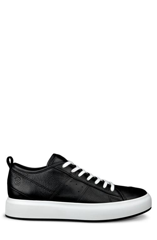 Ecco Street Ace Sneaker In Black/black