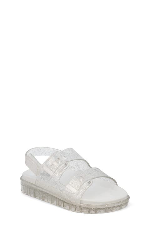 Kids' Lolli Clear Glitter Sandal (Walker & Toddler)