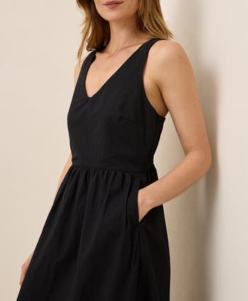 Canopy Linen Easy Tank Dress Made with Organic Cotton