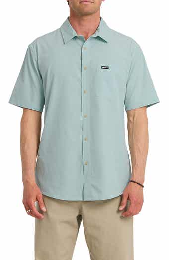 Quiksilver Ridgeport Regular Fit Short Sleeve Performance Button-Up Shirt