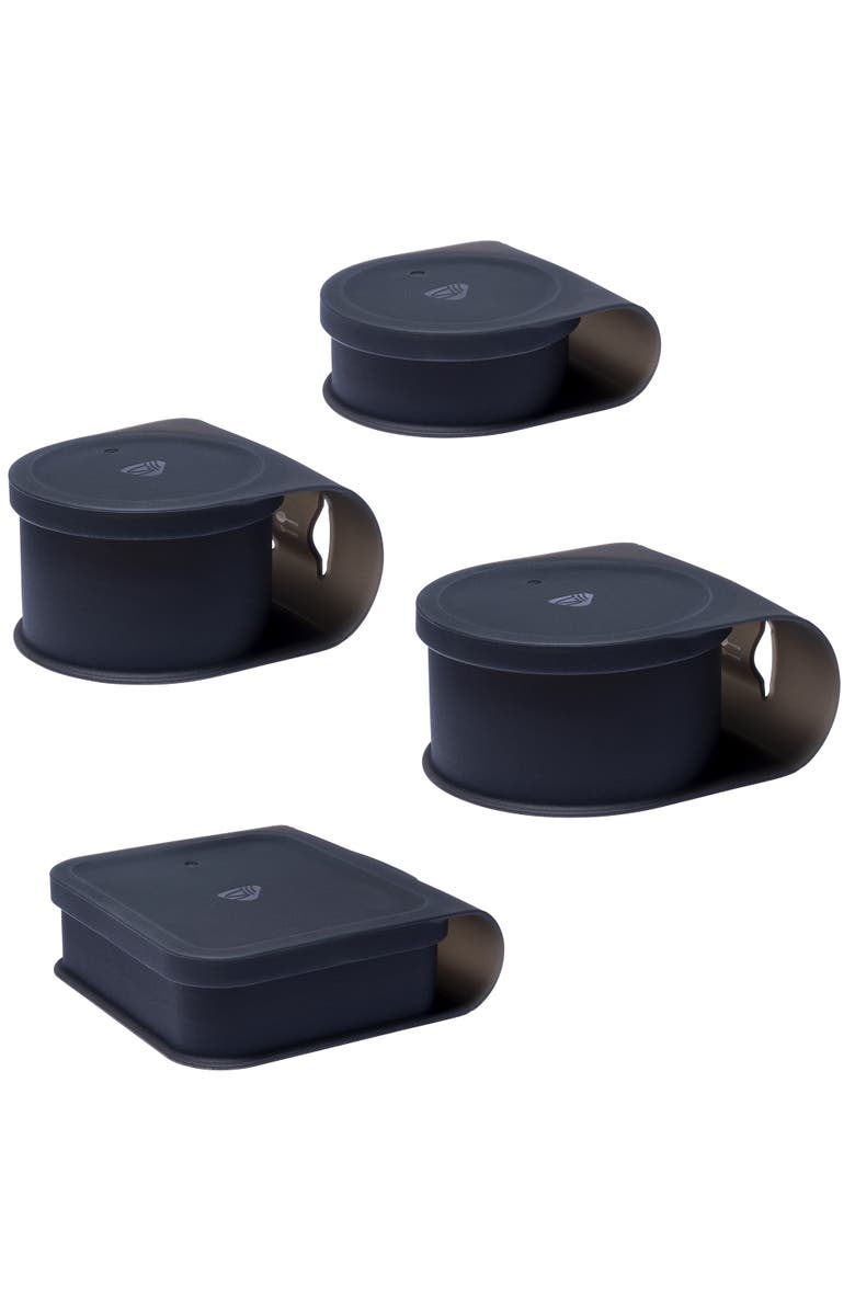 Silipint Silicone Go Go Bowls Set Of 410, 20, 30 Oz, Alternate, color, Black