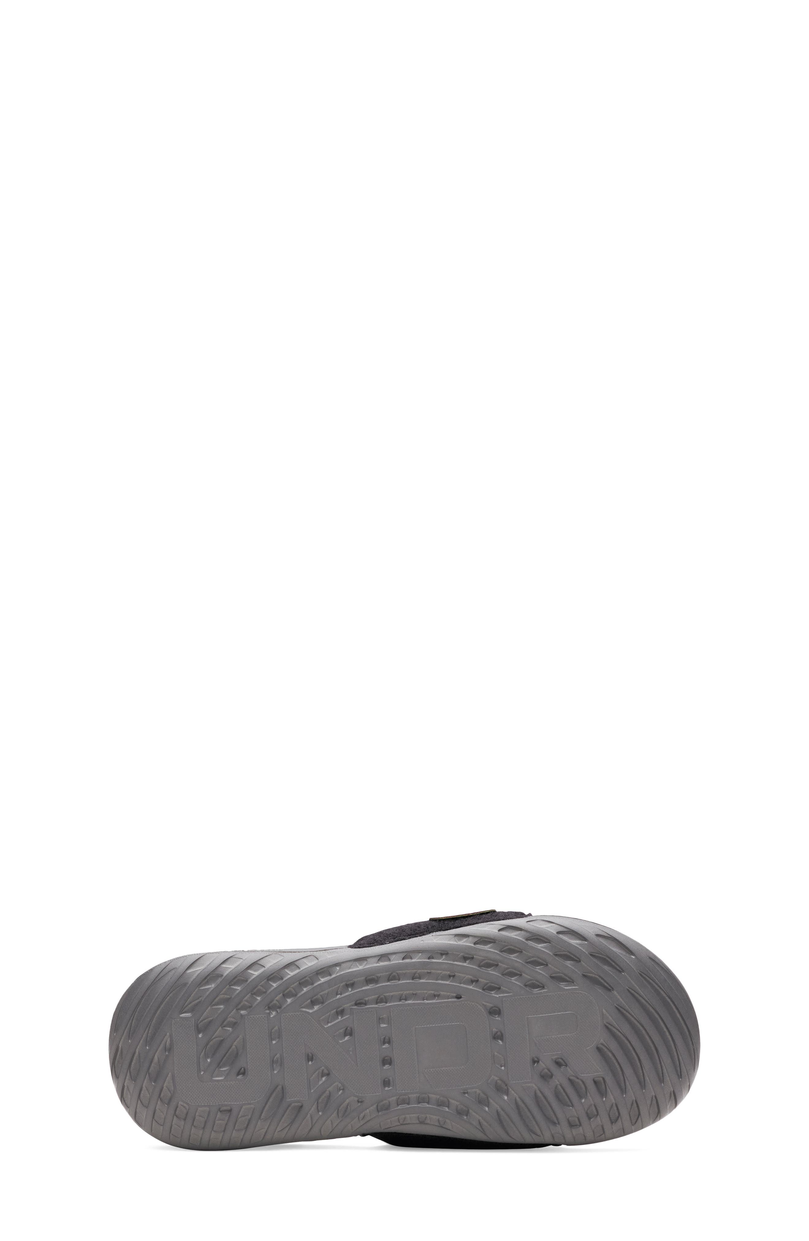 Under Armour Kids' UA Ignite Select Patches Slide Sandal, Alternate, color, Black