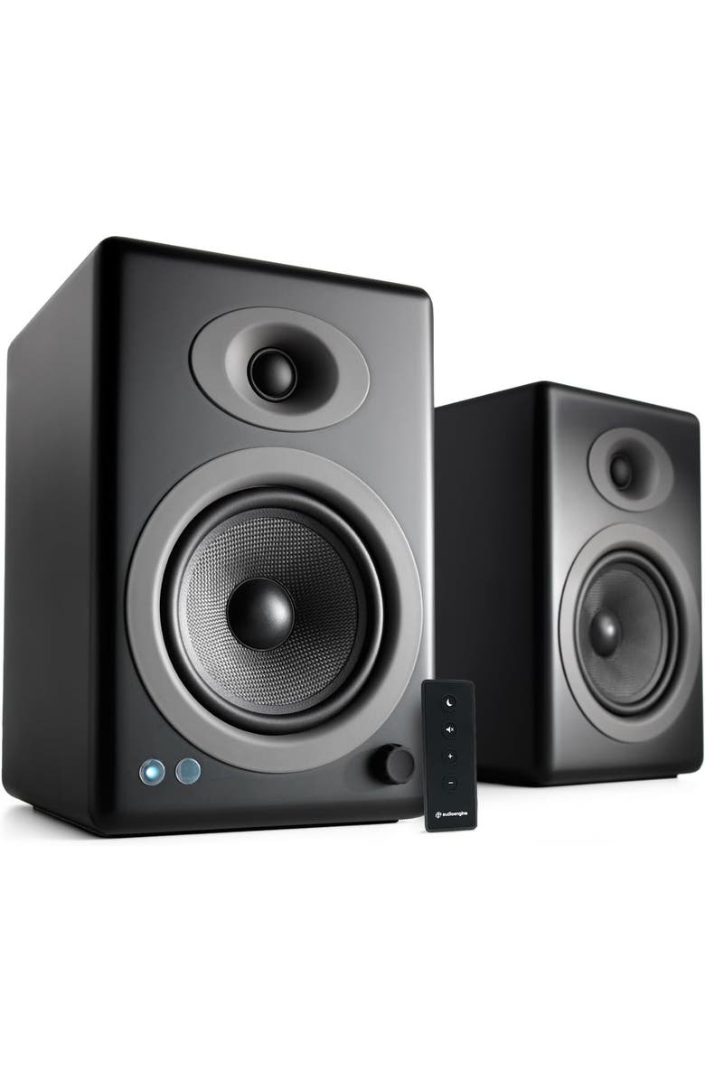 Audioengine A5+ Home Music System w/ Bluetooth aptX-HD, Main, color, Black