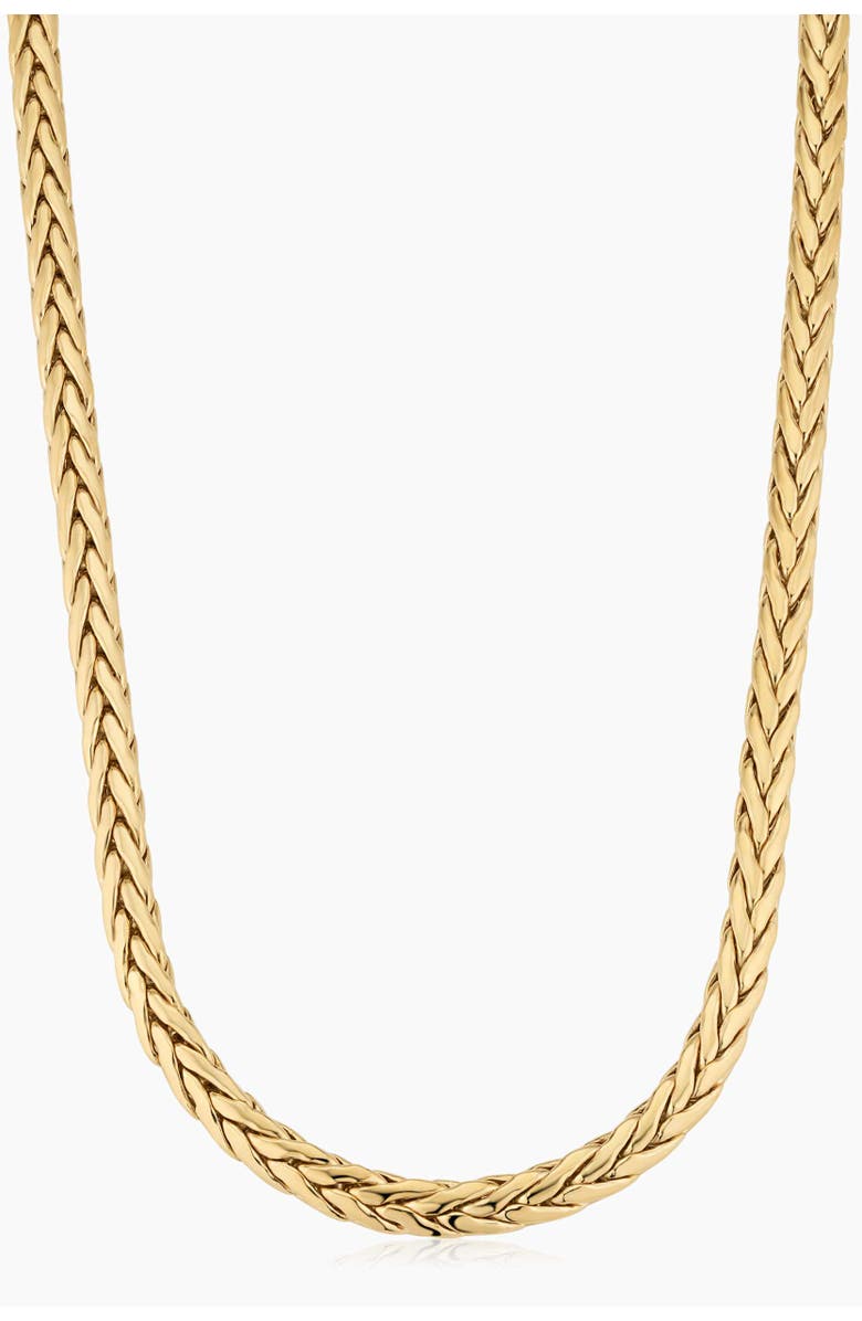 Oradina 14K Yellow Gold Royal Palms Necklace, Main, color, Yellow Gold
