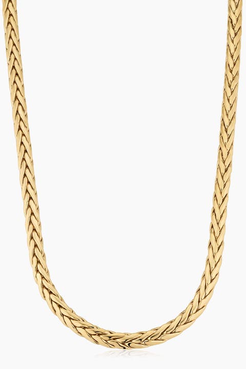 14K Yellow Gold Royal Palms Necklace