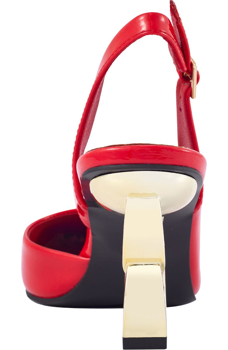 NINETY UNION Rain Slingback Pump, Alternate, color, Red