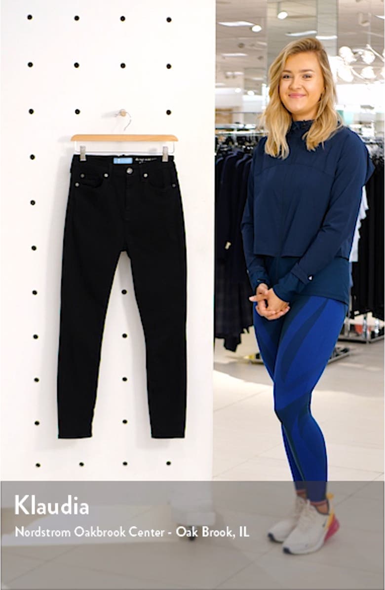 <sup>®</sup> High Waist Ankle Skinny Jeans, sales video thumbnail