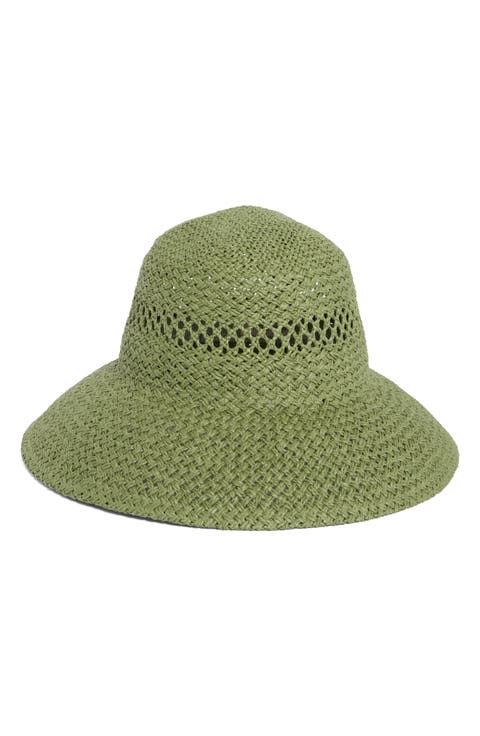 Straw Bucket Hat