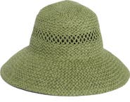 BCBGeneration Straw Bucket Hat