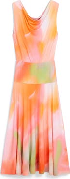 Desigual One-Shoulder Midi Dress