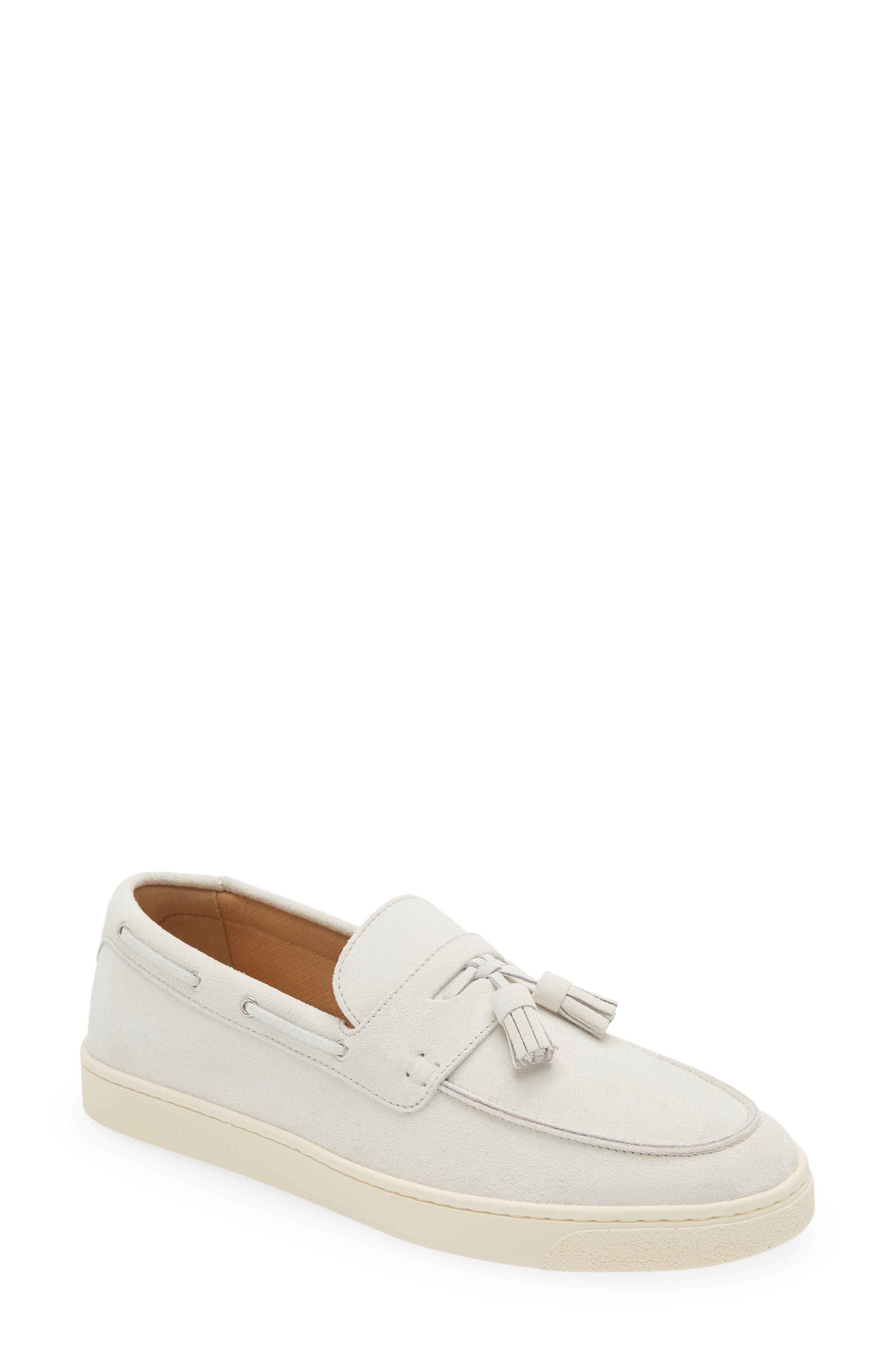 Brunello Cucinelli Suede Loafer Sneaker, Main, color, 