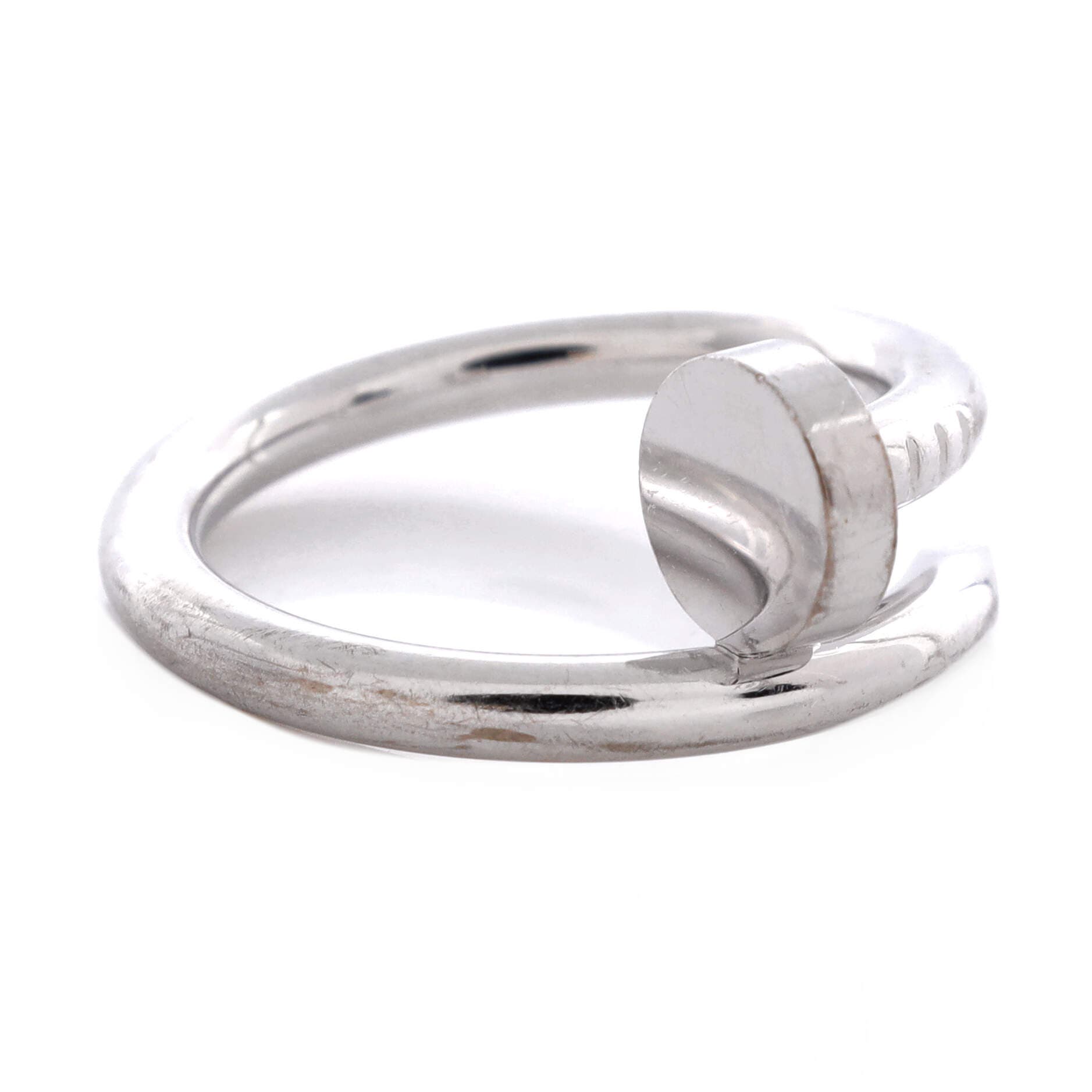 Juste un Clou Ring 18K White Gold, Alternate, color, Metallic Gold