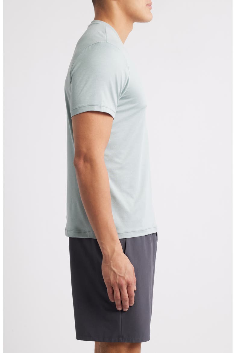 Dynamic Crewneck T-Shirt, Alternate, color, GREY BLUE