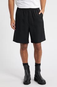 FRAME Relaxed Wool Shorts