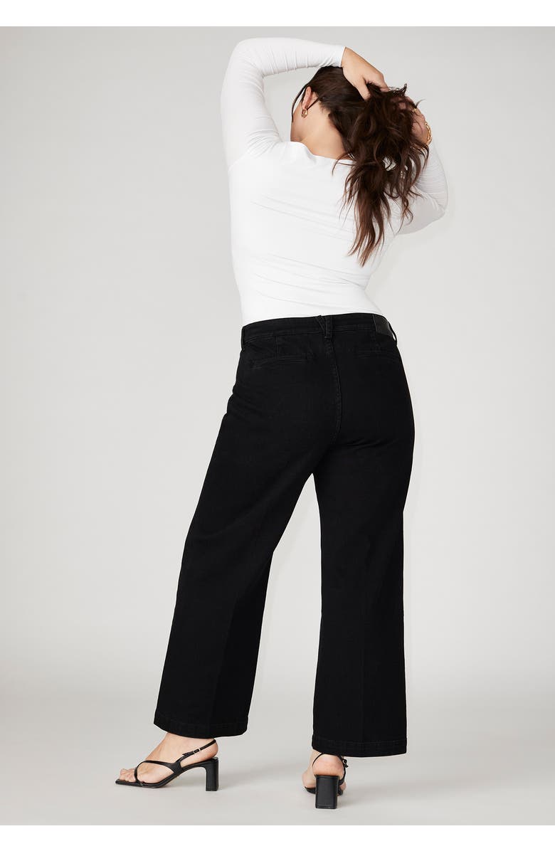 ELOQUII Trouser Jean, Alternate, color, Black Rinse