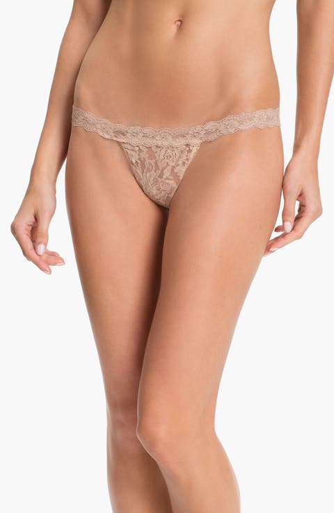 Signature Lace Low Rise G-String
