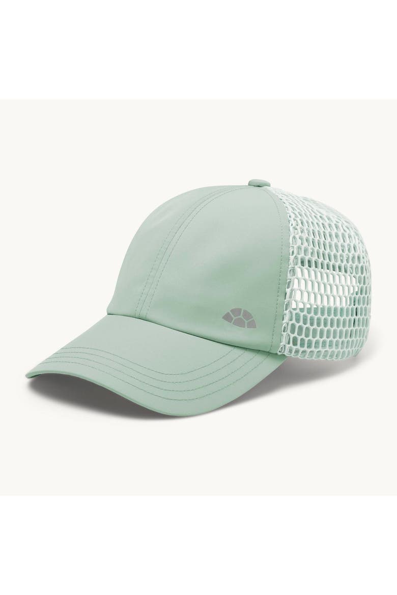 Trekker Trucker Hat, Main, color, Sea Glass