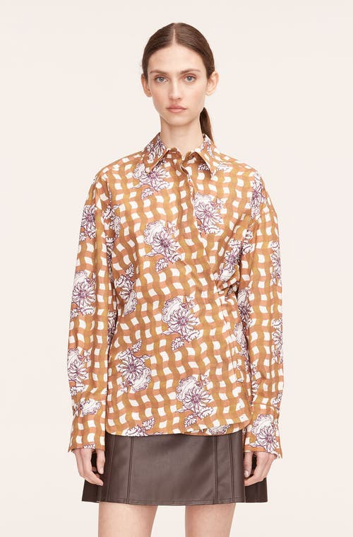 REBECCA TAYLOR REBECCA TAYLOR GINGHAM DAISY BUTTON DOWN 