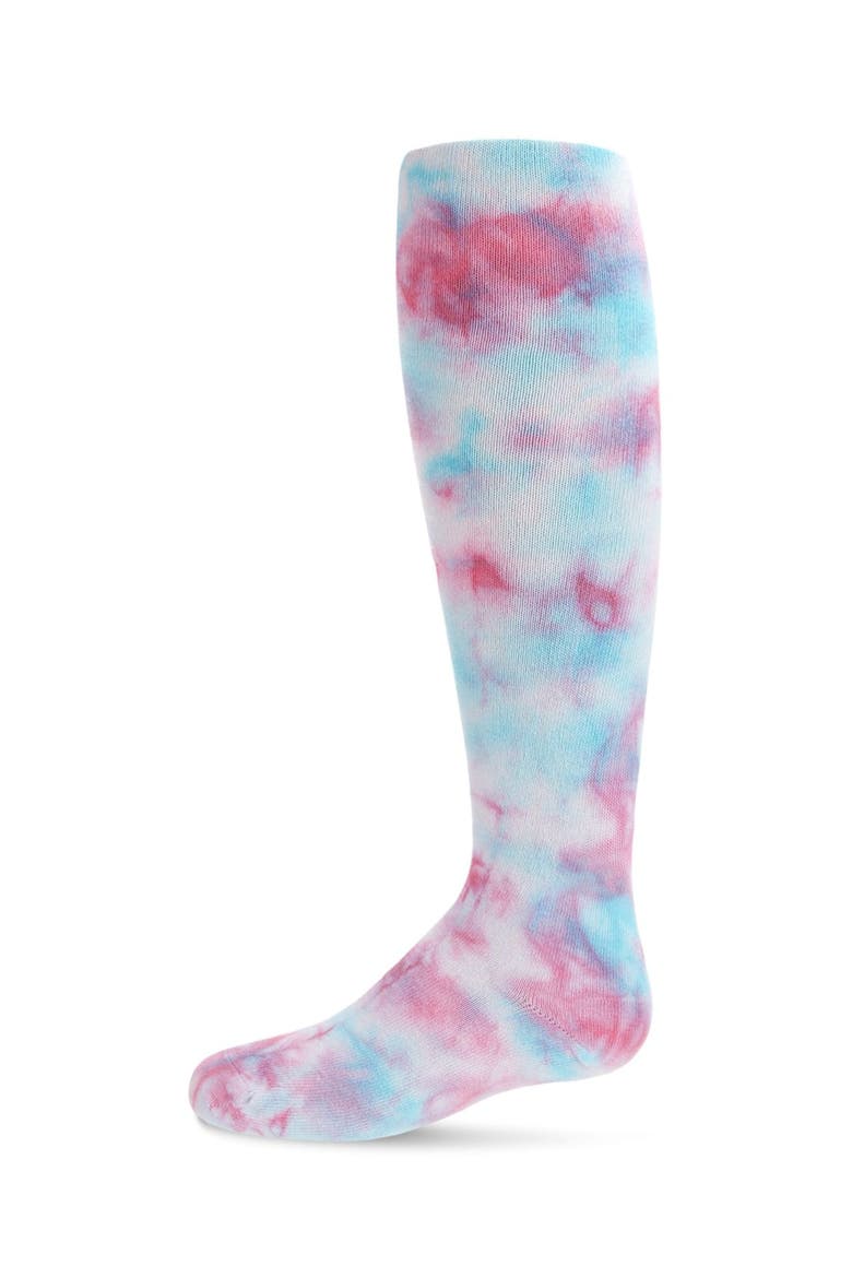 Tonal Tie Dye Knee-High Socks, Main, color, Cotton Candy