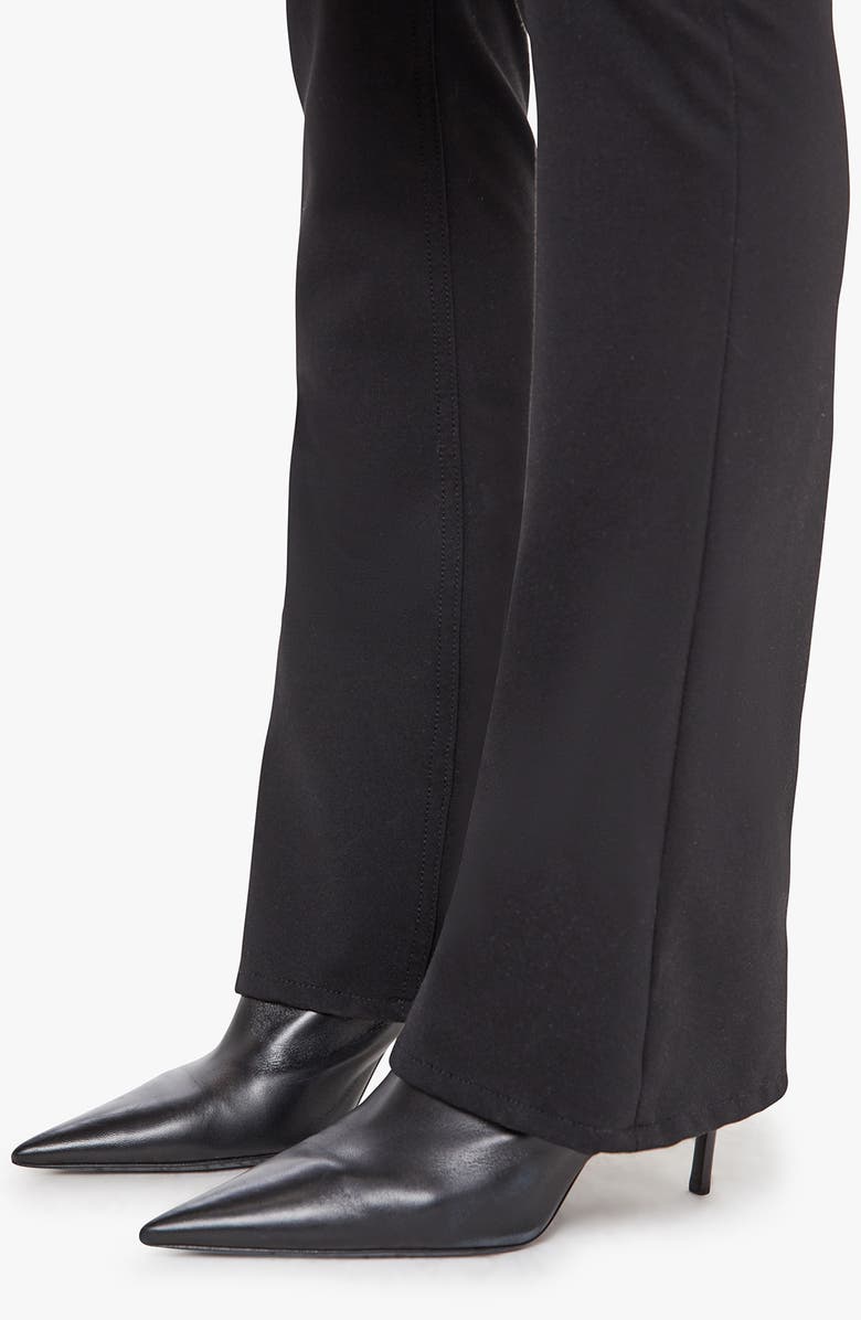 MOTHER Runaway High Waist Flare Jeans, Alternate, color, Black