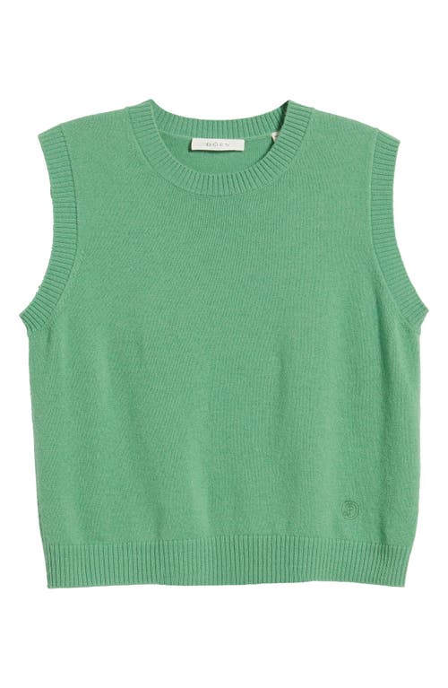 Doen Dôen Louden Cashmere Sweater In Light Kelly Green