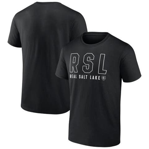 Men's Fanatics Branded Black Real Salt Lake Fundamentals Stealth T-Shirt
