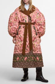 Barbour x FARM Rio Cami Quilted Coat