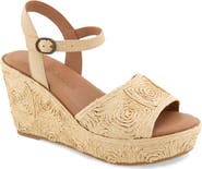 Gentle Souls Nevio Ankle Strap Platform Wedge Sandal