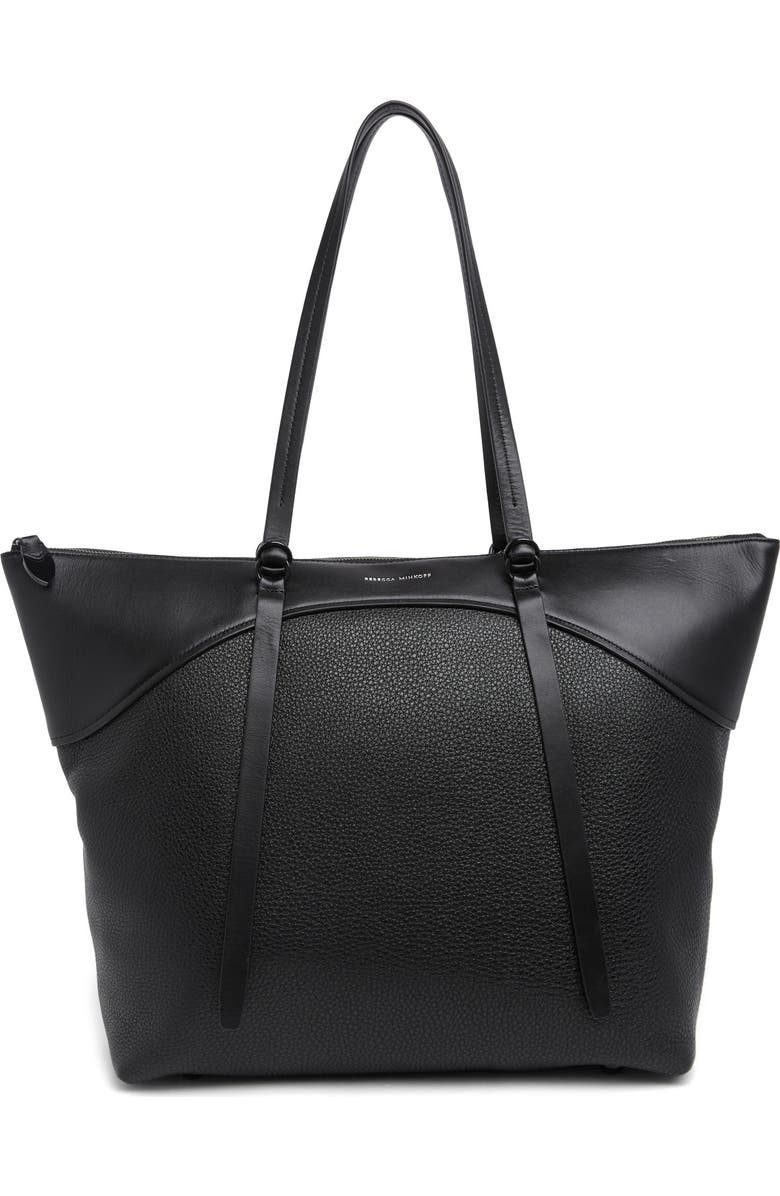 Rebecca Minkoff Signature Zip Top Tote Handbag, Main, color,
