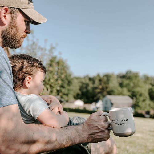 Sweet Water Decor Stoneware Quote Coffee Mug In Best Dad Ever