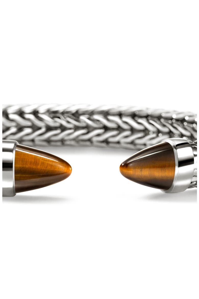Spear 50 Flex Cuff Bracelet, Alternate, color, SILVER