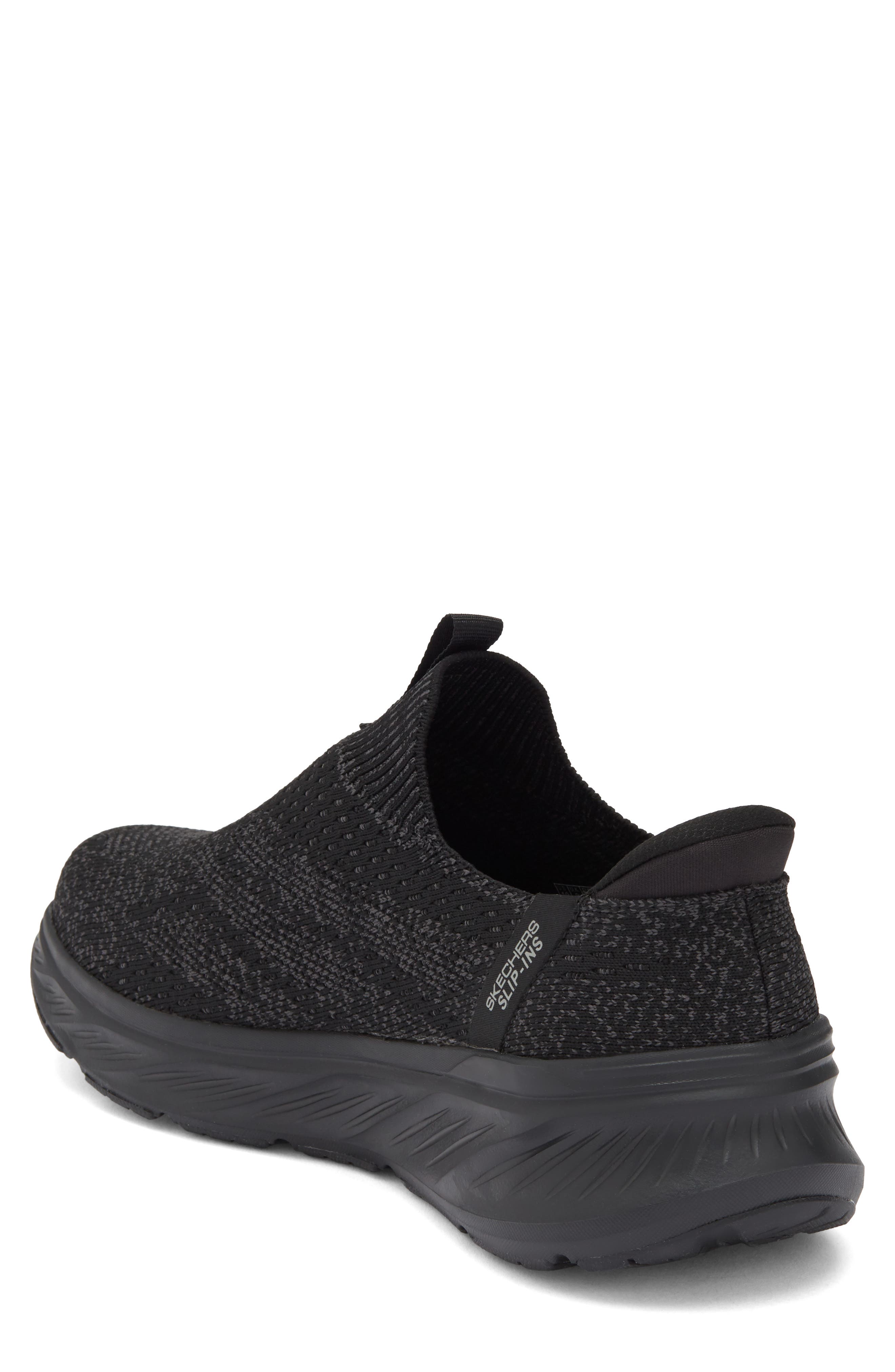 SKECHERS Slip-Ins<sup>®</sup> Relaxed Fit<sup>®</sup> Slip-On Sneaker, Alternate, color, Black/ Black