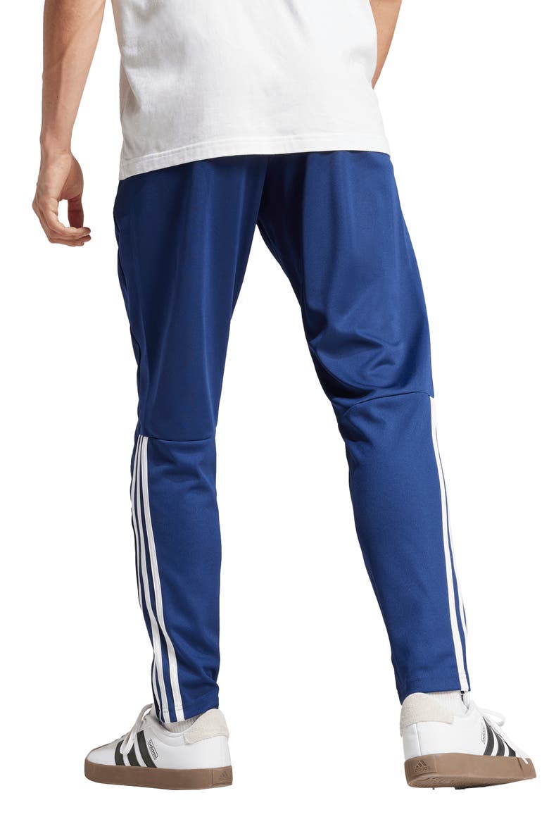 Sereno 3-Stripes AEROREADY Slim Pants, Alternate, color, DKBLUE/WHI