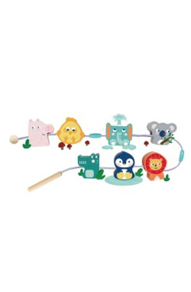 Leo & Friends Animal lacing beads - Development Learning Toys, Alternate, color, 
