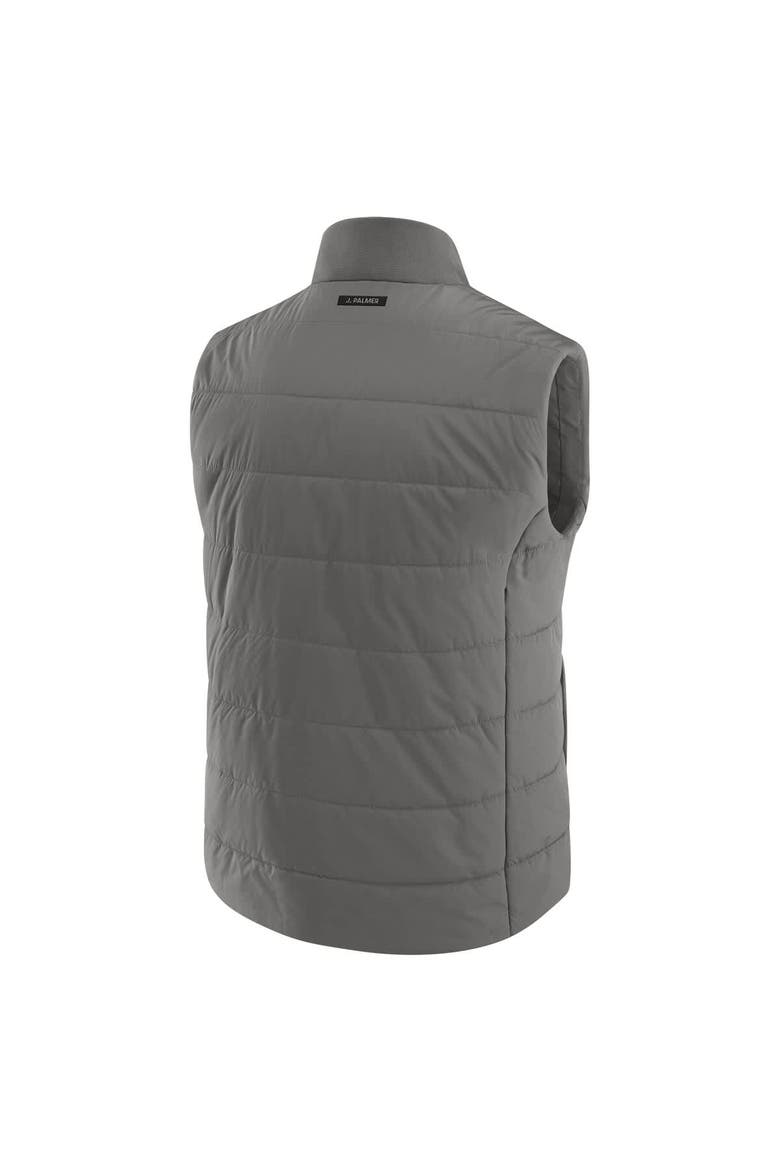 Men's J. Palmer  Graphite Seattle Seahawks Front Office Full-Zip Vest, Alternate, color, Graphite