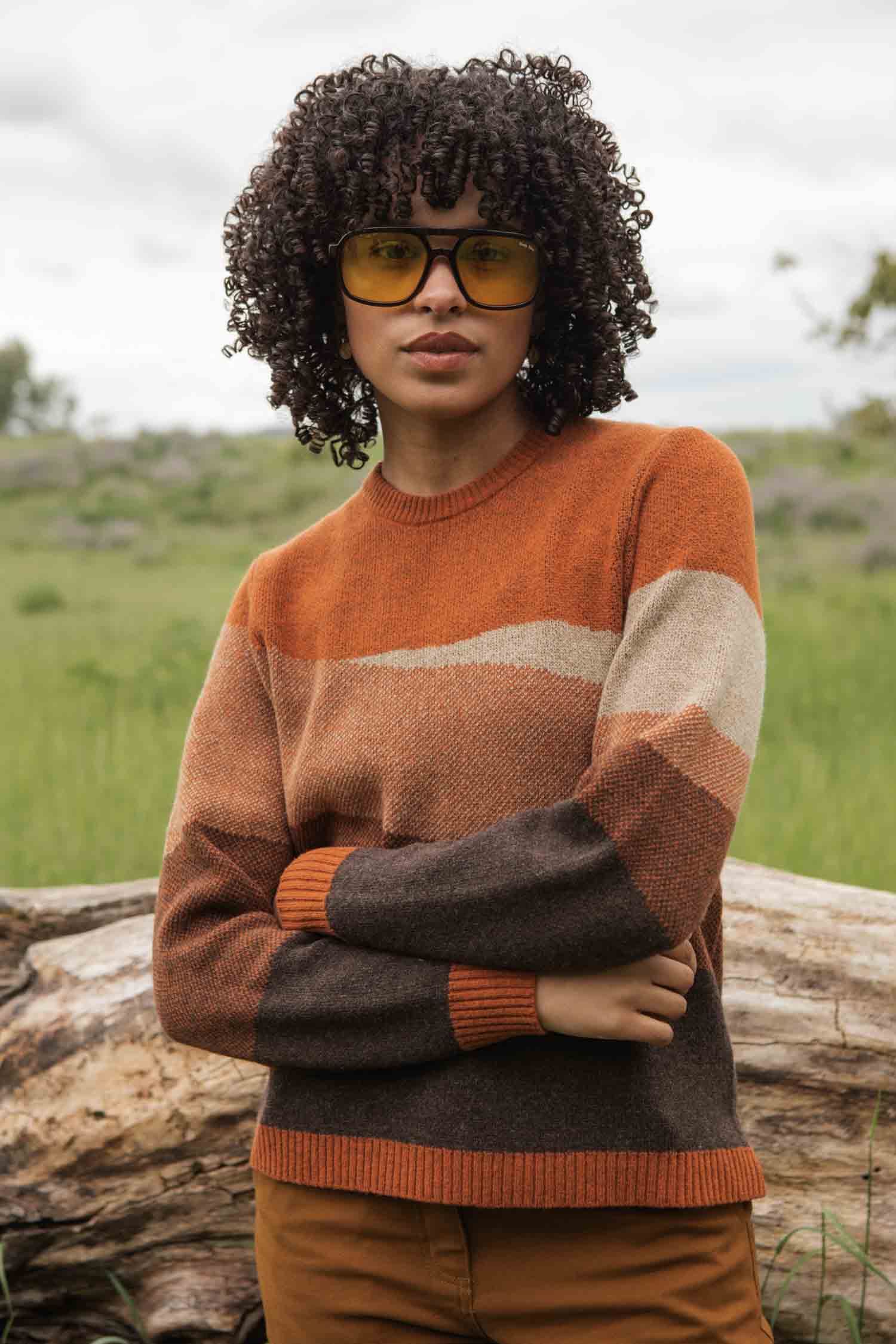 Bridge & Burn Petra Midweight Wool Blend Sweater (Women) | Nordstrom