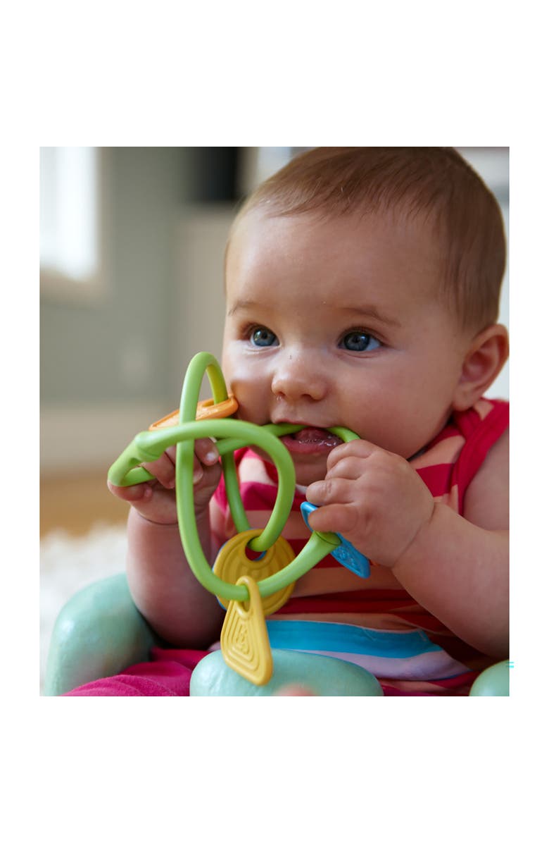 Green Toys Twist Teether, Alternate, color, Multicolored