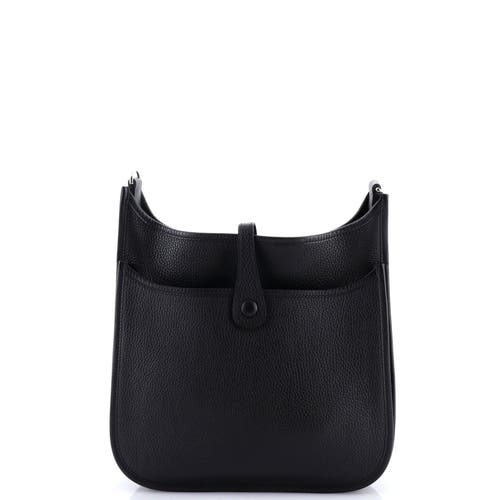 Pre-owned Hermes  Hermes Evelyne Bag Gen Ii Clemence Pm In Black