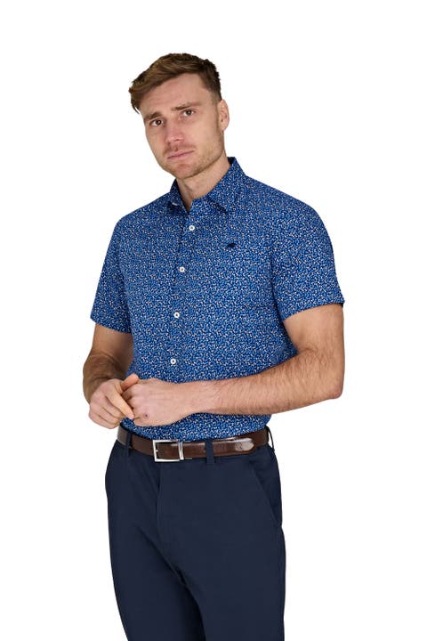 Short Sleeve Flower Bud Shirt