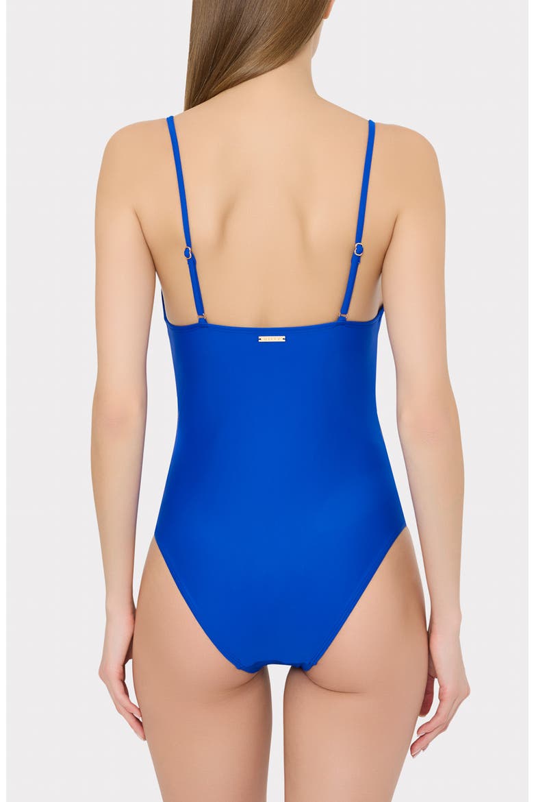 Songe Diris One-Piece Swimsuit, Alternate, color, BLUE MULTI